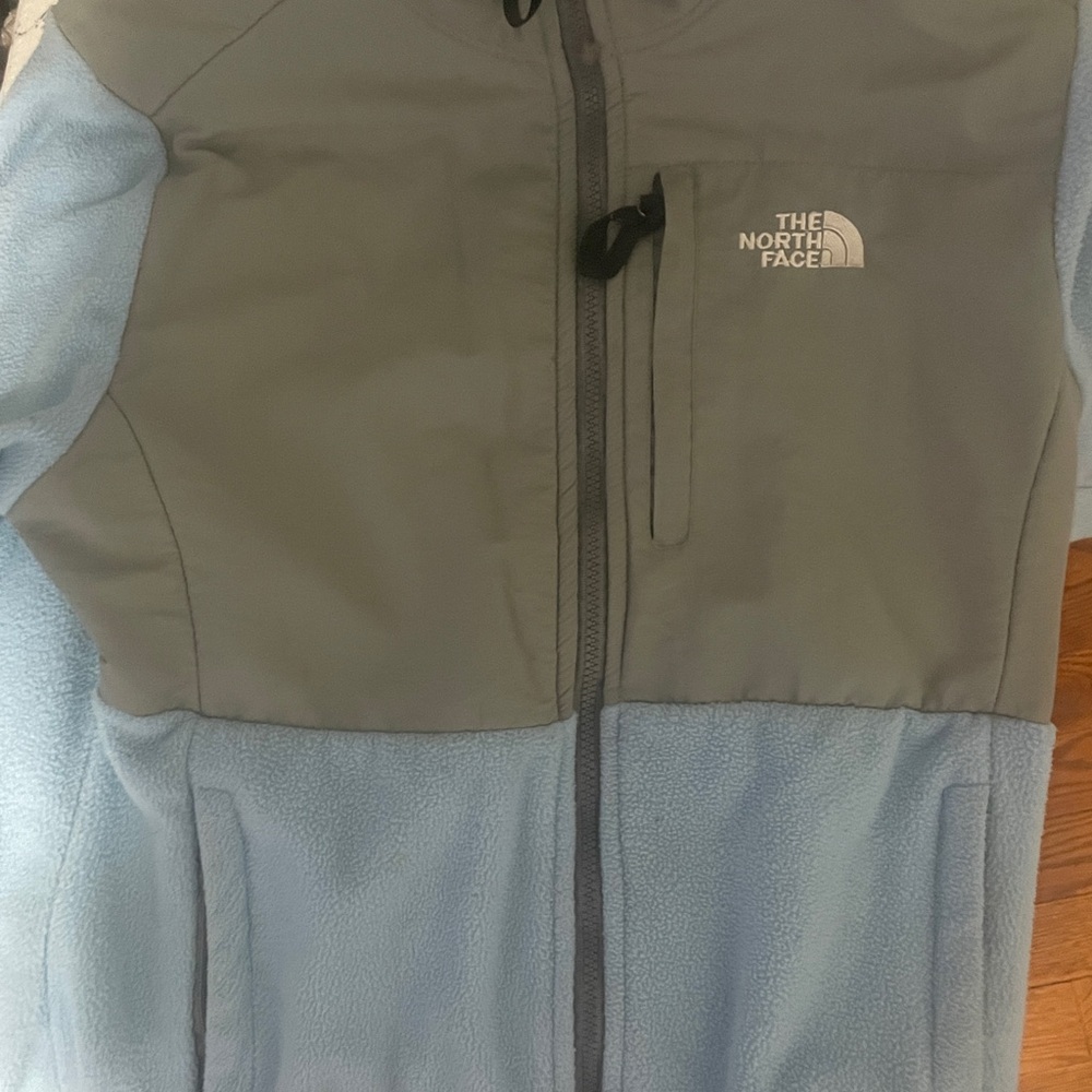The North Face Light Blue Fleece Jacket